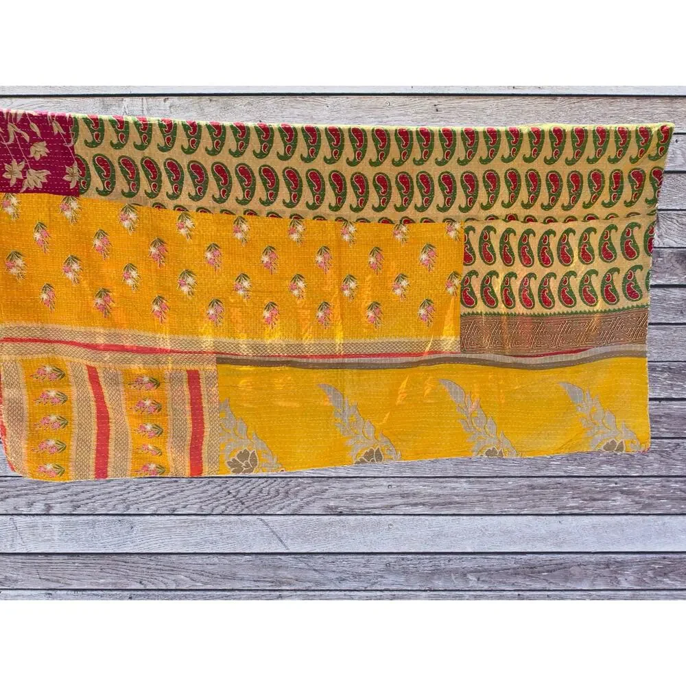 Brand New Kanta Double Sided Quilt South Asian